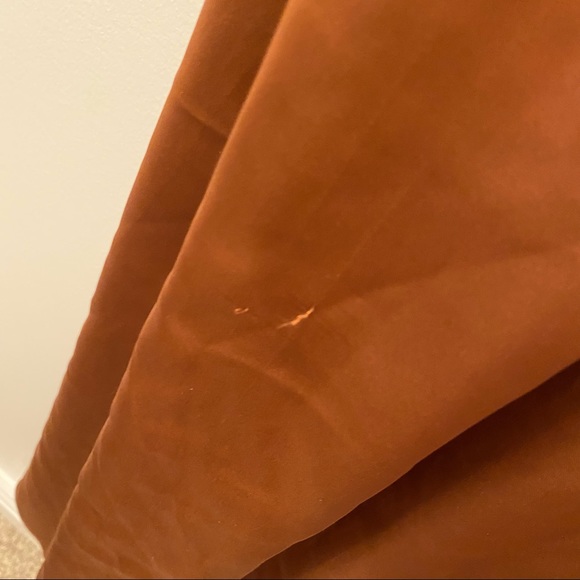 White Fox rust colored prom dress - Picture 10 of 11